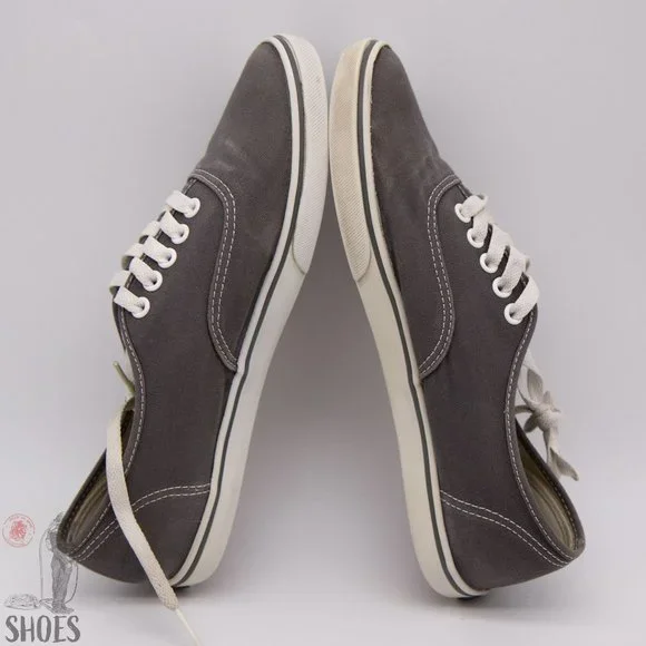 Vans Authentic Grey Lace ups Women's Size 9 - Picture 8 of 12